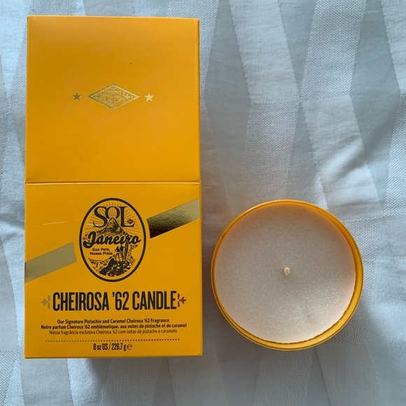 New Sol de Janiero Cheriosa 62 Signature 8 oz. Candle, Retired - Picture 1 of 5